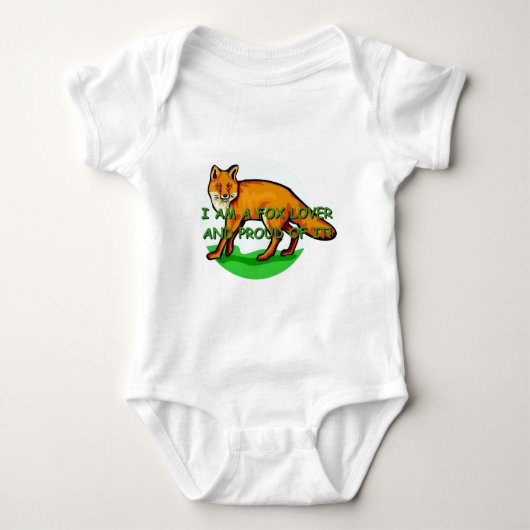 Fox Lover Romper (Voorkant)