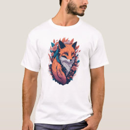 Fox Lovers Gift - Fox Kunstwerk T-shirt
