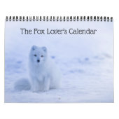 Fox Lover's Kalender (Hoes)