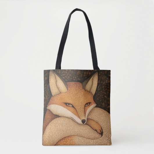Fox Lovers Tote Bag (Voorkant)