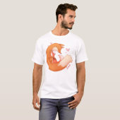 Fox Ma en Baby T-Shirt (Voorkant volledig)