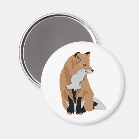 Fox Magneet (Voorkant / Achterkant)