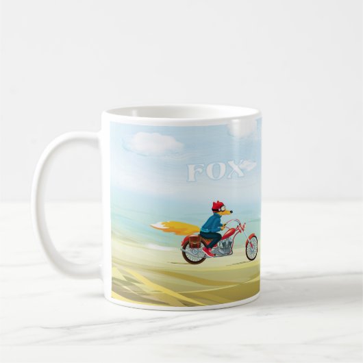 Fox-Man Koffiemok (Links)