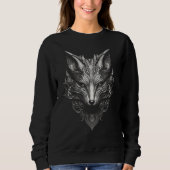 Fox Mandala Art - Animal Wolf Fox Trui (Voorkant)