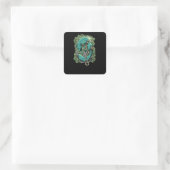 Fox Marine Vierkante Sticker (Tas)