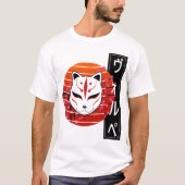 fox mask design t-shirt (Voorkant)