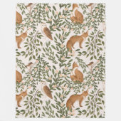 Fox Meadow 60x80 Fleece Deken (Voorkant)