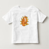 Fox met 9 Fox-staart Kinder Shirts (Voorkant)