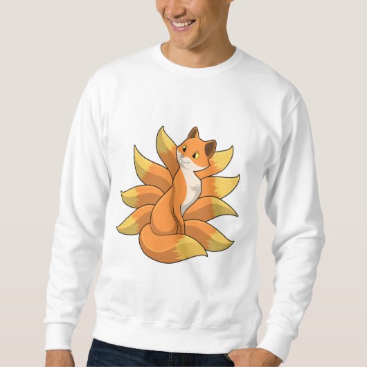 Fox met 9 Fox-staart Trui (Voorkant)