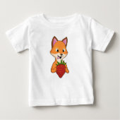 Fox met aardbei (Voorkant)