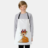 Fox met bril schort (Gedragen)