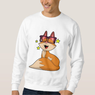 Fox met bril trui