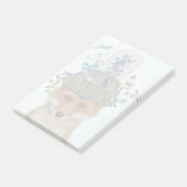 Fox met Butterfly Bell Jar Post-it® Notes (Schuin)