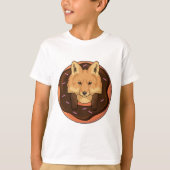 Fox met Donut T-shirt (Voorkant)