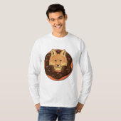 Fox met Donut T-shirt (Voorkant volledig)