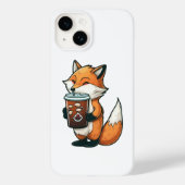 Fox met kop Case-Mate iPhone case (Achterkant)