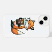 Fox met kop Case-Mate iPhone case (Achterkant (horizontaal))