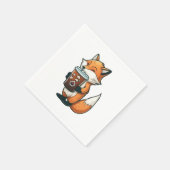 Fox met kop servet (Hoek)