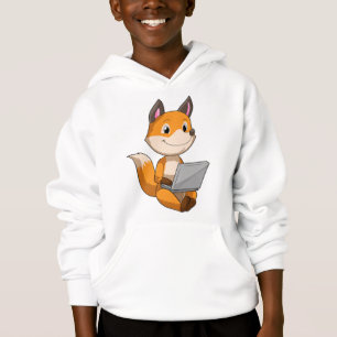 Fox met laptop