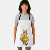 Fox met Lifebuoy Schort (Insitu)