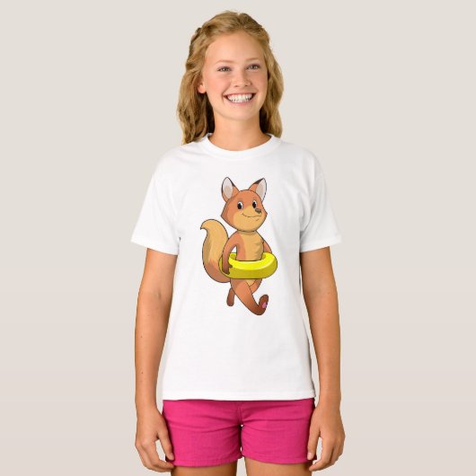 Fox met Lifebuoy T-shirt (Voorkant volledig)