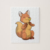 Fox met Lollipop Legpuzzel (Verticaal)