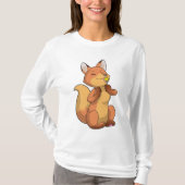 Fox met Lollipop T-shirt (Voorkant)