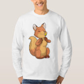 Fox met Lollipop T-shirt (Voorkant)
