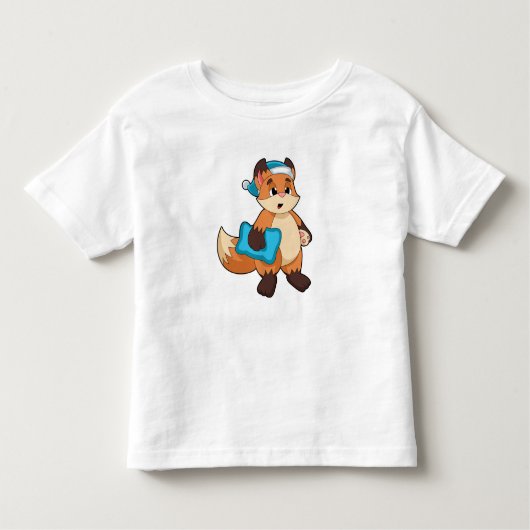 Fox met Nightcap Kinder Shirts (Voorkant)