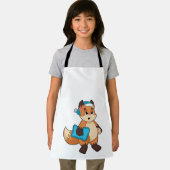 Fox met Nightcap Schort (Insitu)