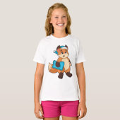 Fox met Nightcap T-shirt (Voorkant volledig)