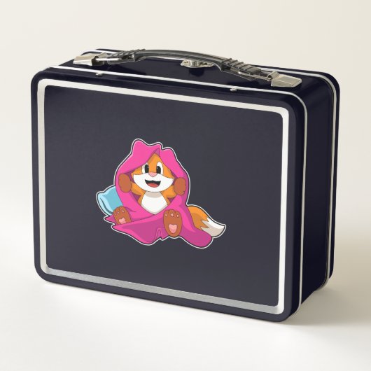 Fox met Pillow en Blanket (Achterkant)