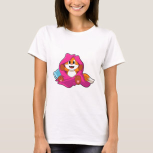 Fox met Pillow en Blanket T-shirt