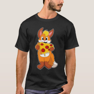 Fox met Pizza T-shirt