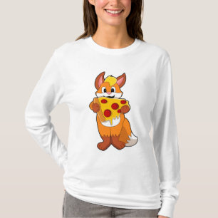Fox met Pizza T-shirt