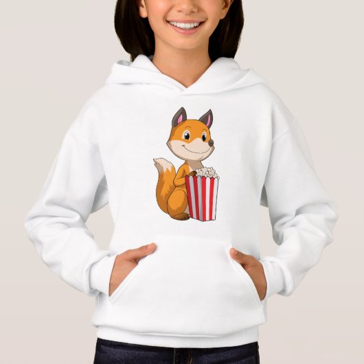 Fox met Popcorn (Voorkant)