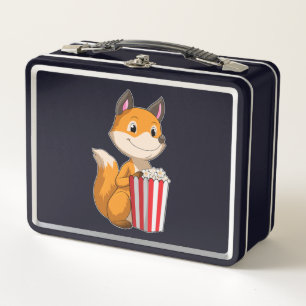 Fox met Popcorn