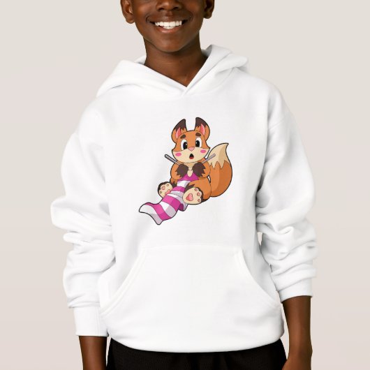 Fox met Scarf (Voorkant)