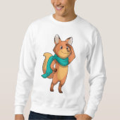 Fox met Scarf Trui (Voorkant)