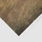  Fox met Script Overlay Decoupage Paper Tissuepapier (Detail)