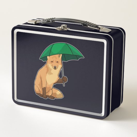 Fox met Umbrella (Voorkant)