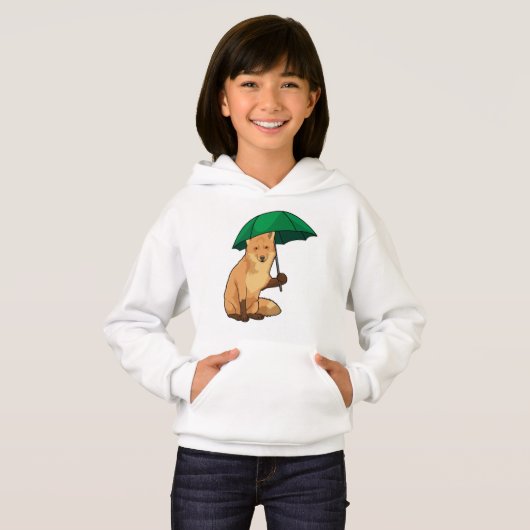 Fox met Umbrella (Voorkant volledig)