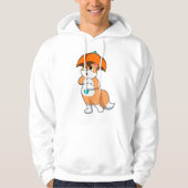 Fox met Umbrella Hoodie (Voorkant)