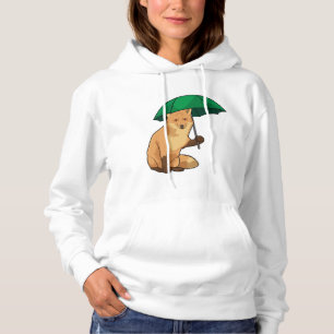 Fox met Umbrella Hoodie