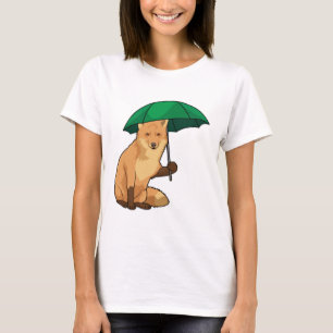 Fox met Umbrella T-shirt