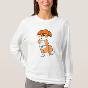 Fox met Umbrella T-shirt
