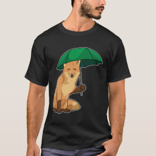 Fox met Umbrella T-shirt