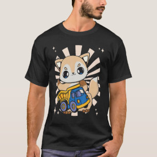 Fox met vrachtwagen voor Speelgoed- en transportve T-shirt