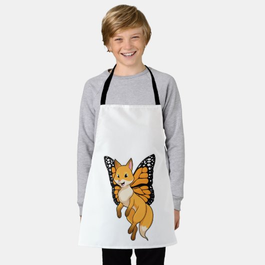 Fox met Wing Schort (Gedragen)