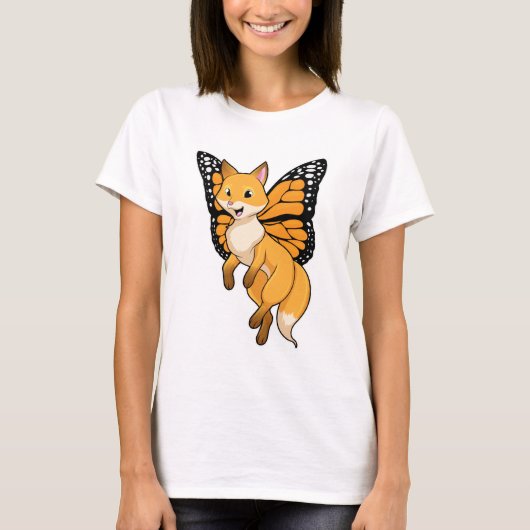 Fox met Wing T-shirt (Voorkant)